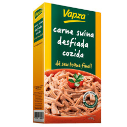 Carne Suína Curada Vapza 400gr Desfiada