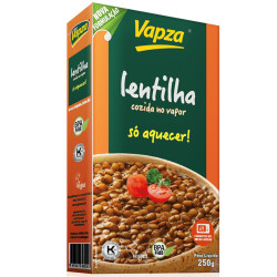 Lentilha Cozida Vapza 250gr