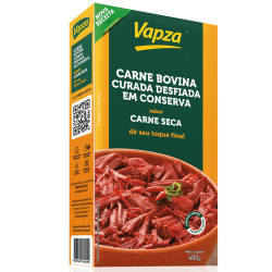Carne Bovina Curada Vapza 400gr Desfiada