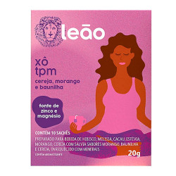 Chá Leão Fases 20gr Cereja, Morango e Ba