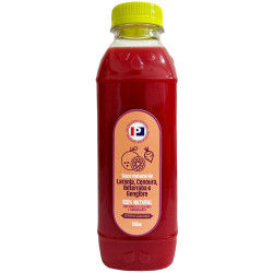 Suco Laranja, Cenoura, Beterraba e Gengi