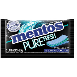 Goma de Mascar Mentos Pure Fresh 8,5gr S