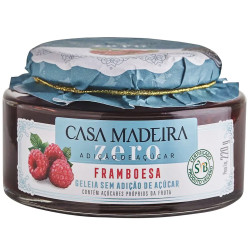 Geleia Casa Madeira Zero 220gr Framboesa