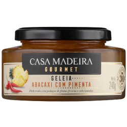 Geleia Casa Madeira Gourmet 240gr Abacax