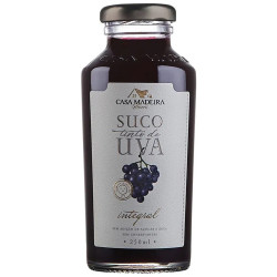 Suco de Uva Casa Madeira Vidro 250ml Int