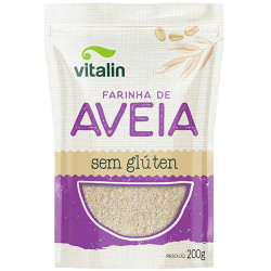 Farinha de Aveia Vitalin Sem Gluten 200g