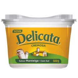 Margarina Delicata Cremosa 500gr Com Sal