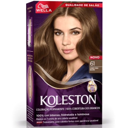 Coloração Wella Koleston 61 Louro Cinza