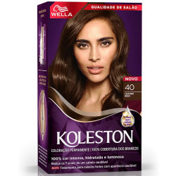 Coloração Wella Koleston 40 Castanho Méd