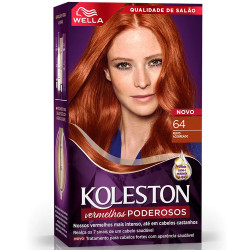 Coloração Wella Koleston 64 Ruivo Acobre