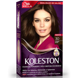 Coloração Wella Koleston 30 Castanho Esc