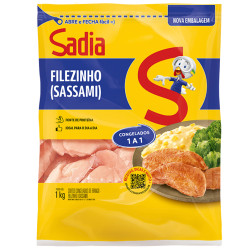 Filezinho de Frango Sadia 1kg Congelado