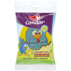 Esponja de Banho Condor da Galinha Pinta