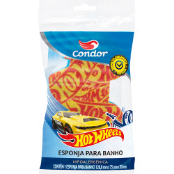 Esponja de Banho Condor da Hot Wheels