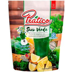 Suco Verde Congelado Prático Pacote 400g