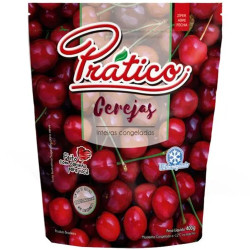 Cereja Congelada Prático Pacote 400g