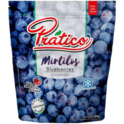 Mirtilo Congelado Prático Pacote 300g