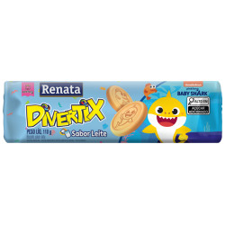 Biscoito Renata Divertix 110gr Leite