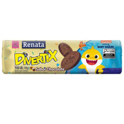 Biscoito Renata Divertix 110gr Chocolate
