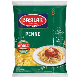 Macarrão Semolado Basilar 400gr Penne