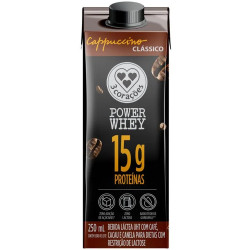 Bebida Láctea 3 Corações 15G Power 250ml