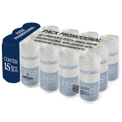 Cerveja Lata 350ml Puro Malte Pilsen Pac
