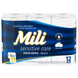 Papel Higienico Mili Folha Dup Lv12 Pg11