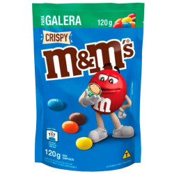 Confeito M&Ms 120gr Crispy