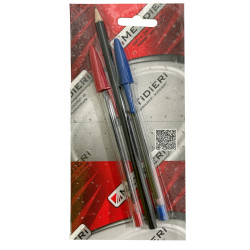 Kit Caneta + 1 Lápis Metidieri