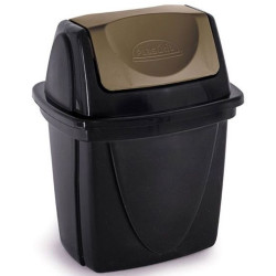 Lixeira Plasútil Basculante 4,9L E-Black