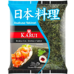 Alga Nori Karui 27g com 10 Folhas
