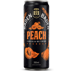 Cerveja Lata 350ml Baden Peach