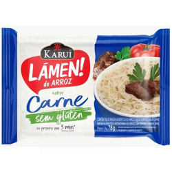 Macarrão Instântaneo Karui 78gr Carne