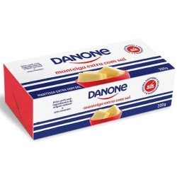 Manteiga Danone Tablete 200gr Com Sal