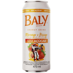 Energético Baly Lata 473ml Sem Açúcar Mo