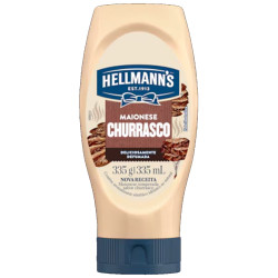 Maionese Hellmanns Bisnaga 335g Churrasc