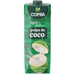 Água de Coco Copra com Polpa 1L