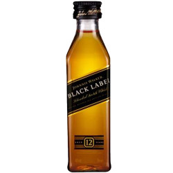Whisky Black Label Johnnie Walker 50ml