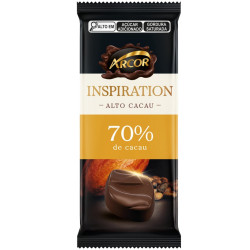 Chocolate Arcor 70% Inspiration 80g Amar