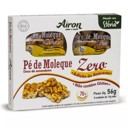 Doce Pé de Moleque Zero Airon 56g
