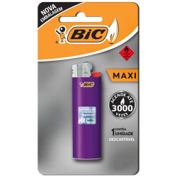 Isqueiro Bic Maxi Cartelado