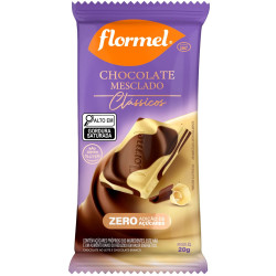 Chocolate Flormel Zero 20gr Mesclado