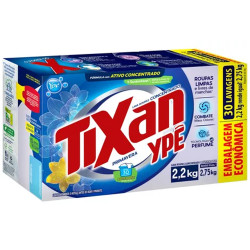 Lava Roupas em Pó Tixan Ypê Caixa 2,2kg 