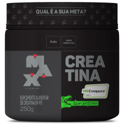 Creatina Max Titanium Creapure 250g