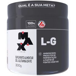 Glutamina L-G Max Titanium 300g