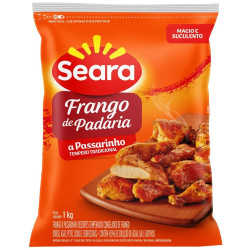 Frango a Passarinho Seara Temperado 1kg 