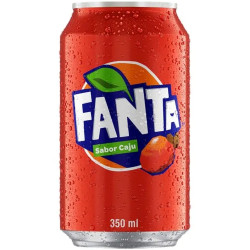 Refrigerante Lata 350ml Fanta Caju