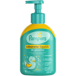 Sabonete Líquido Pampers 200ml Glicerina