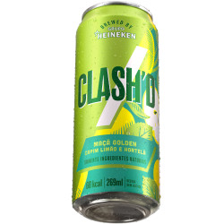 Refrigerante Lata 269ml Clash'd Maçã Gol