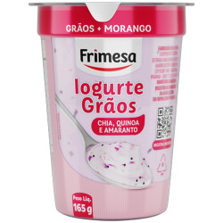 Iogurte Frimesa Grãos 165g Morango